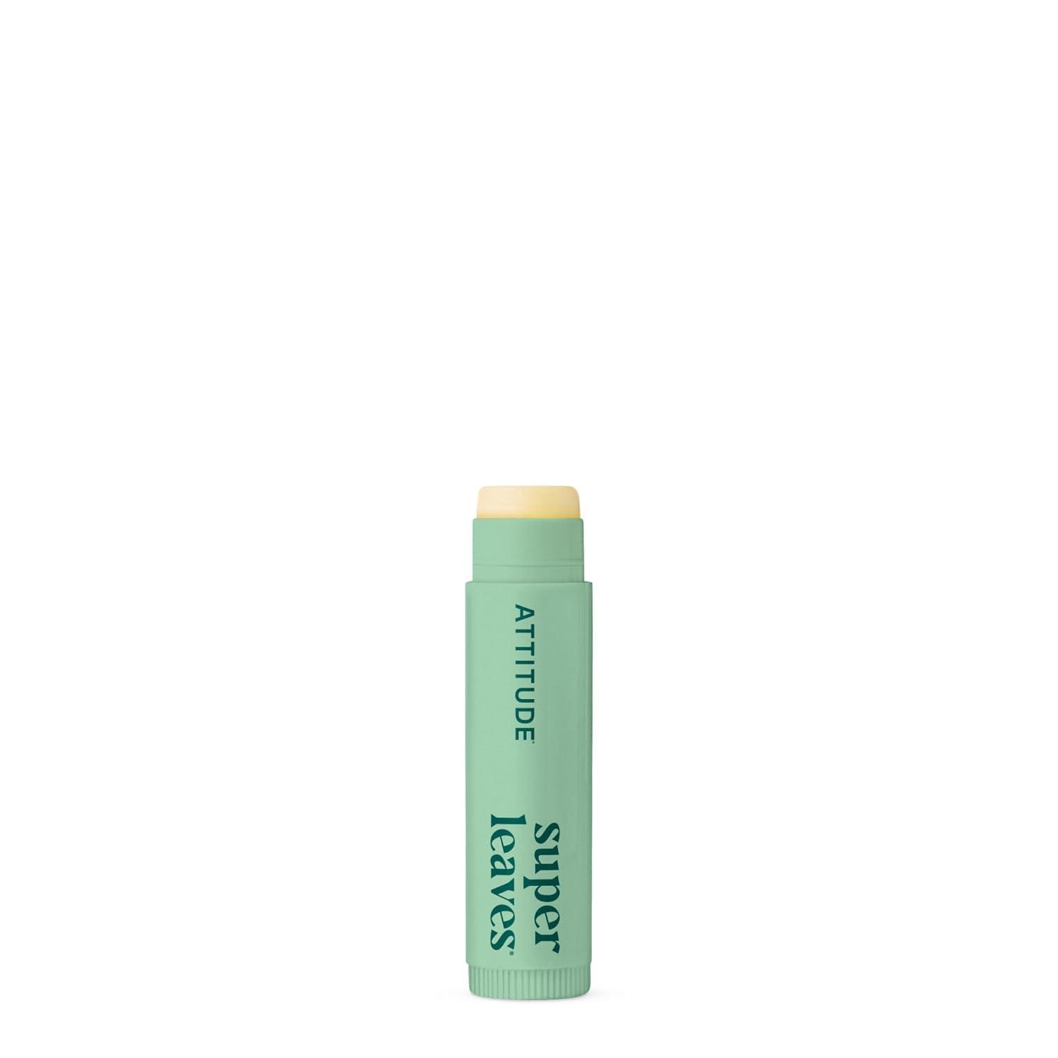 image:imageATTITUDE Lip Balm Duo EWG Verified Naturally Derived Moisturizing Lip Care with Castor Oil Coconut Oil amp Shea Butter Vegan Exotic Flavor 014 Oz Pack of 2Mint