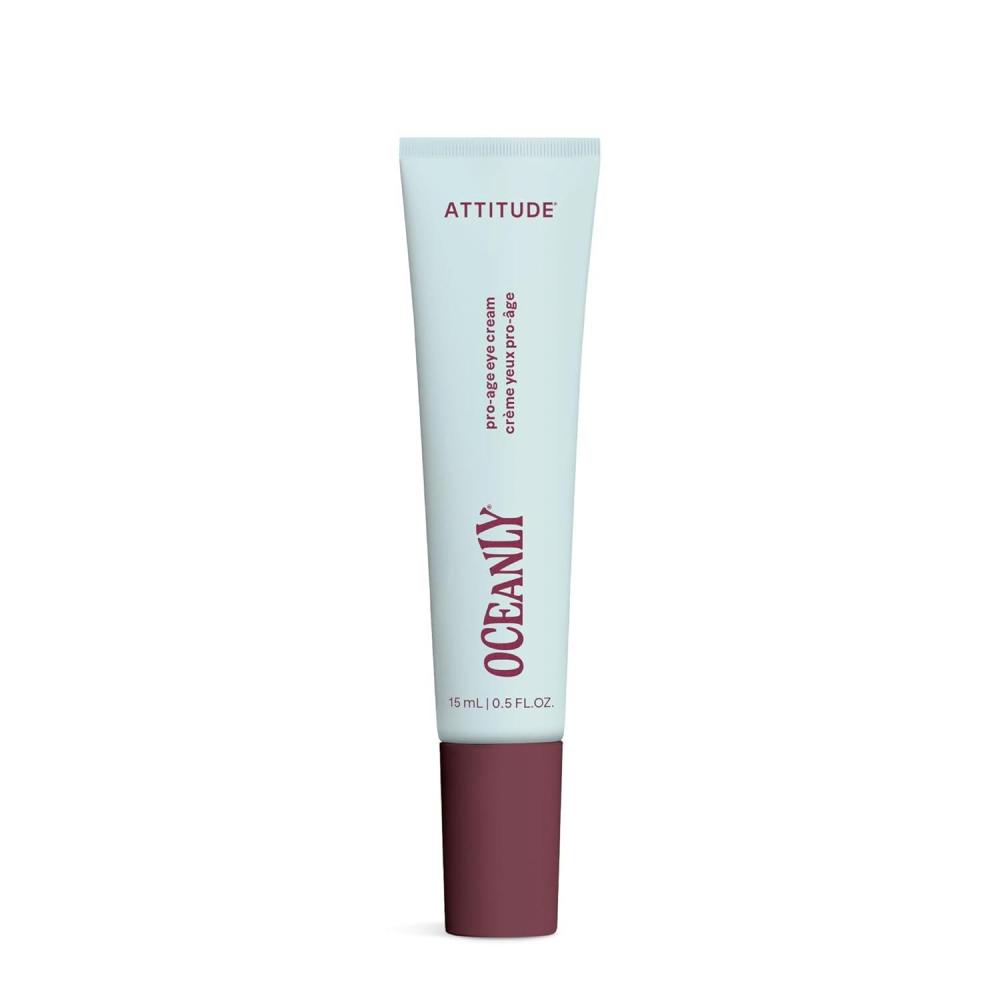 image:imageATTITUDE Anti Aging Eye Cream With Peptides Algae Extract amp Hyaluronic Acid For Dark Circles amp Wrinkles Fragrance Free Skincare Dermatologically Tested EWG Verified Vegan 05 Fl Oz
