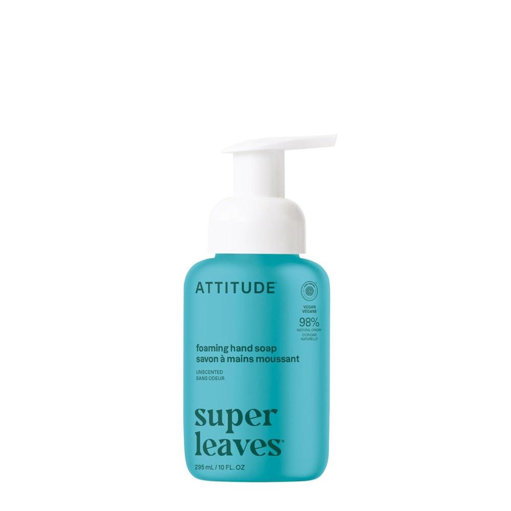 image:imageATTITUDE Foaming Hand Soap EWG Verified Plant and MineralBased Ingredients Vegan and Crueltyfree Personal Care Products Unscented 10 Fl OzUnscented