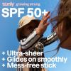 ATTITUDE Baby Mineral Sunscreen Face Stick SPF 50, Broad Spectrum Zinc Oxide, EWG Verified, Non-Nano, Gentle Lightweight Non-Greasy, Vegan(2 Ounce (Pack of 1))