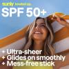 ATTITUDE Face Sunscreen Stick SPF 50, Broad Spectrum Zinc Oxide, EWG Verified, Non-Nano, Lightweight Non-Greasy, Vegan, Unscented, 0.53 oz(Unscented)