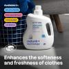 ATTITUDE Liquid Fabric Softener, Plant-Based & Vegan, HE Compatible, Naturally Derived, Lavender Scent, 80 Loads, 67.6 Fl Oz(Pink Grapefruit)