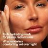 ATTITUDE Overnight Face Mask Anti Aging, With Hyaluronic Acid, Peptides & Collagen, Hydrating for Wrinkles & Fine Lines, Fragrance Free, Dermatologically Tested, EWG Verified, Vegan, 1.7 Fl Oz