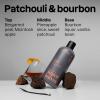 ATTITUDE Shower Gel Body Wash for Men, 98% Natural Origin Ingredients, Paraben & Phthalate Free, EWG Verified, Cleanses Without Drying, Amber & Citrus, 14 Fl Oz(Patchouli & Bourbon)