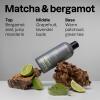 ATTITUDE Shower Gel Body Wash for Men, 98% Natural Origin Ingredients, Paraben & Phthalate Free, EWG Verified, Cleanses Without Drying, Amber & Citrus, 14 Fl Oz(Matcha & Bergamot)