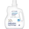 ATTITUDE Liquid Laundry Detergent, EWG Verified, HE Compatible, Plant-Based & Vegan, Natural Laundry Soap, Unscented, 80 Loads, 67.6 Fl Oz(Wildflower)