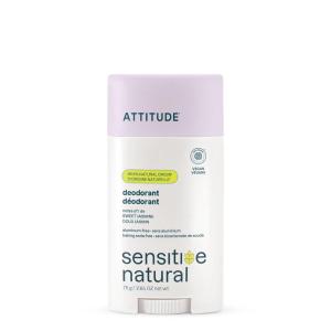 ATTITUDE Deodorant for Sensitive Skin, Aluminum Free & Baking Soda Free, Gentle & Vegan, Long-Lasting Odor Protection, Vanilla Cream Scent, 2.64 Oz(Sweet Jasmine)
