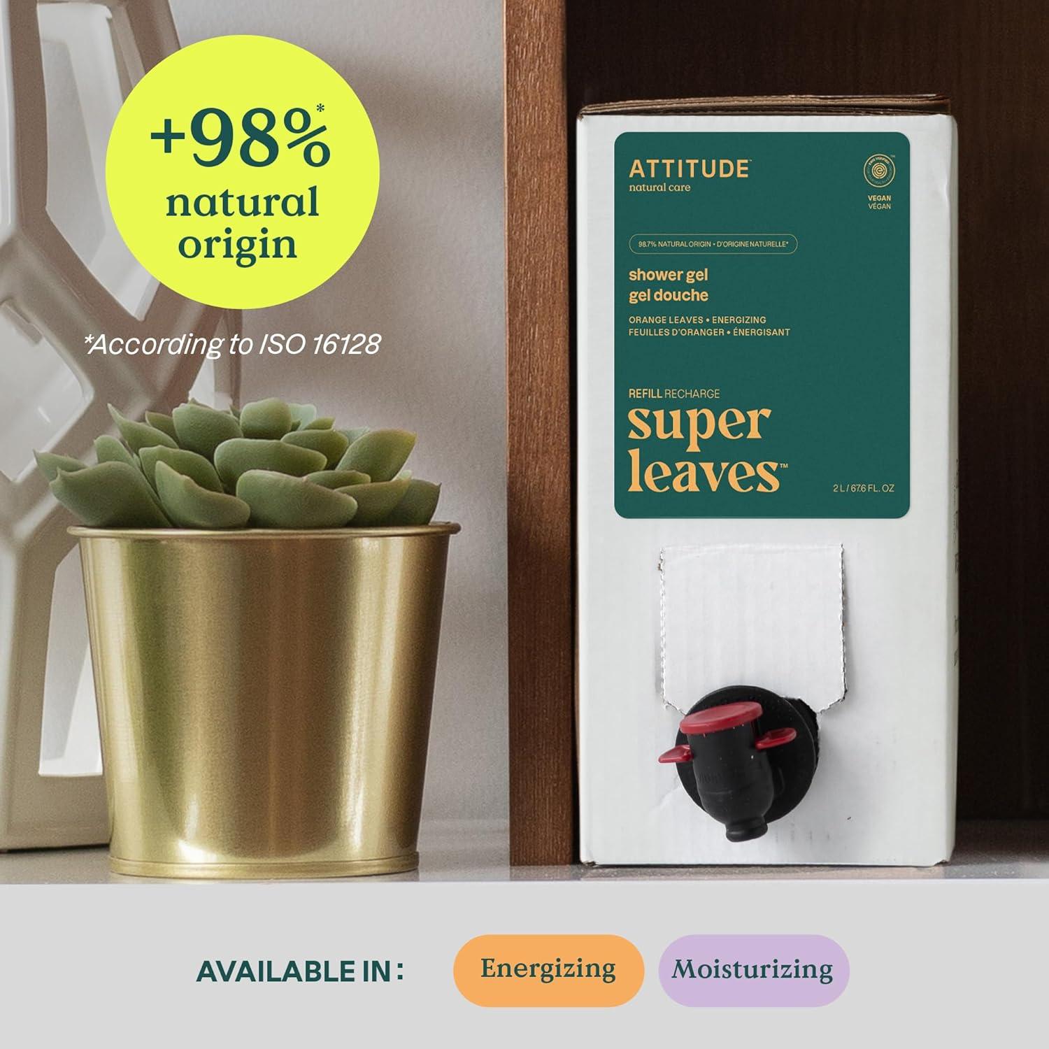 image:imageATTITUDE Body Wash EWG Verified Shower Gel Dermatologically Tested Plant and MineralBased Vegan Personal Care Products Earl Grey amp Fresh Cucumber 16 Fl OzOrange Blossom Eucalyptus