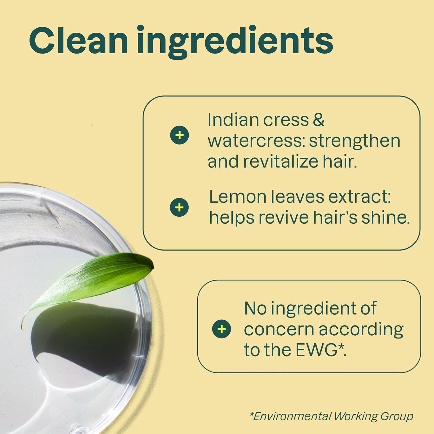 image:imageATTITUDE Clarifying Hair Shampoo EWG Verified Restores Shine Naturally Derived Ingredients Vegan and Plant Based Lemon Leaves and White Tea 16 Fl OzClarifying