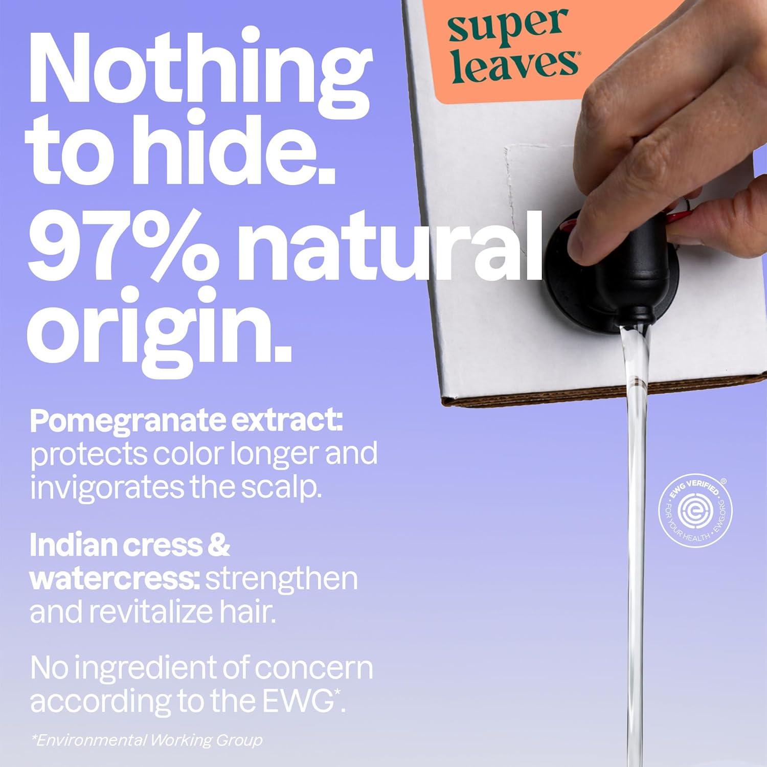 image:imageATTITUDE Moisture Rich Hair Shampoo EWG Verified For Dry and Damaged Hair Naturally Derived Ingredients Vegan and Plant Based Quinoa and Jojoba Bulk Refill 676 Fl OzColorlast