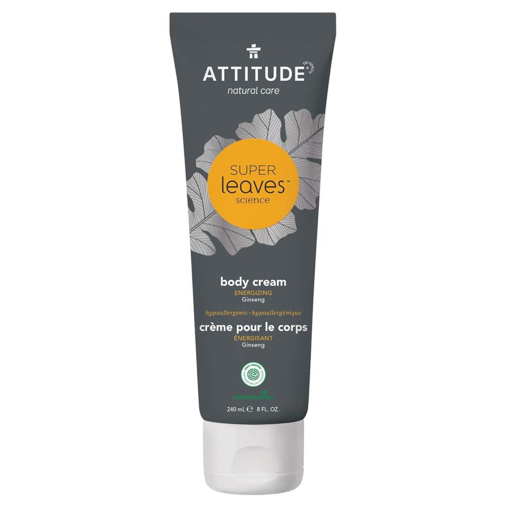 image:imageATTITUDE Body Cream EWG Verified Moisturizer Vegan Moisturizing Products For Dry Skin Dermatologically Tested White Tea Leaves 8 Fl OzGinseng  Grapeseed Oil