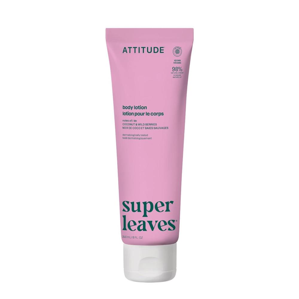 image:imageATTITUDE Body Lotion EWG Verified Vegan amp CrueltyFree Hydrating Moisturizer for Dry Skin NonGreasy Skin Care Earl Grey amp Fresh Cucumber Scent 16 Fl OzCoconut Wild Berries
