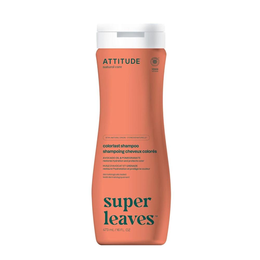 image:imageATTITUDE Clarifying Hair Shampoo EWG Verified Restores Shine Naturally Derived Ingredients Vegan and Plant Based Lemon Leaves and White Tea 16 Fl OzColorlast