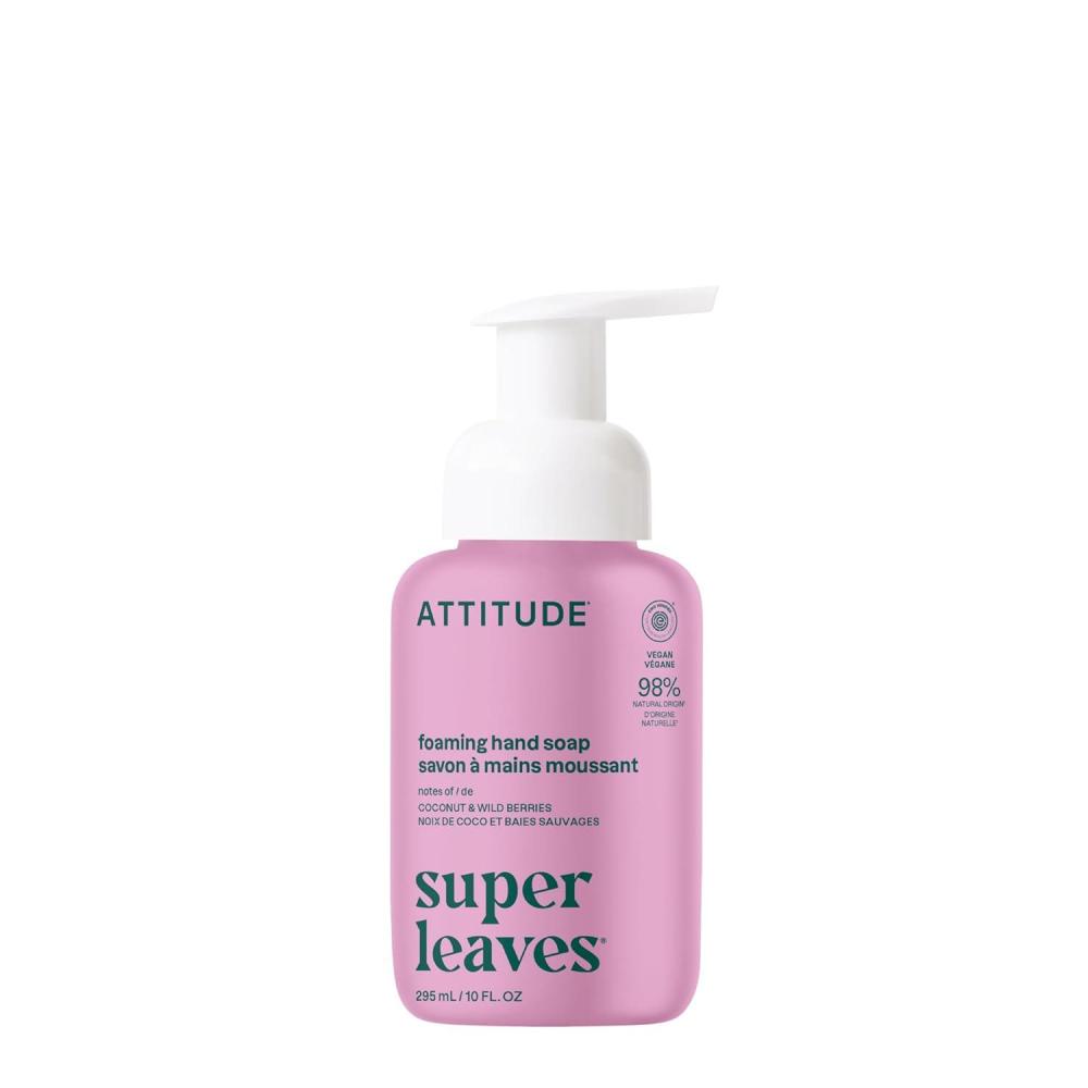 image:imageATTITUDE Foaming Hand Soap EWG Verified Plant and MineralBased Ingredients Vegan and Crueltyfree Personal Care Products Orange Blossom amp Eucalyptus Scent10 Fl OzCoconut Wild Berries