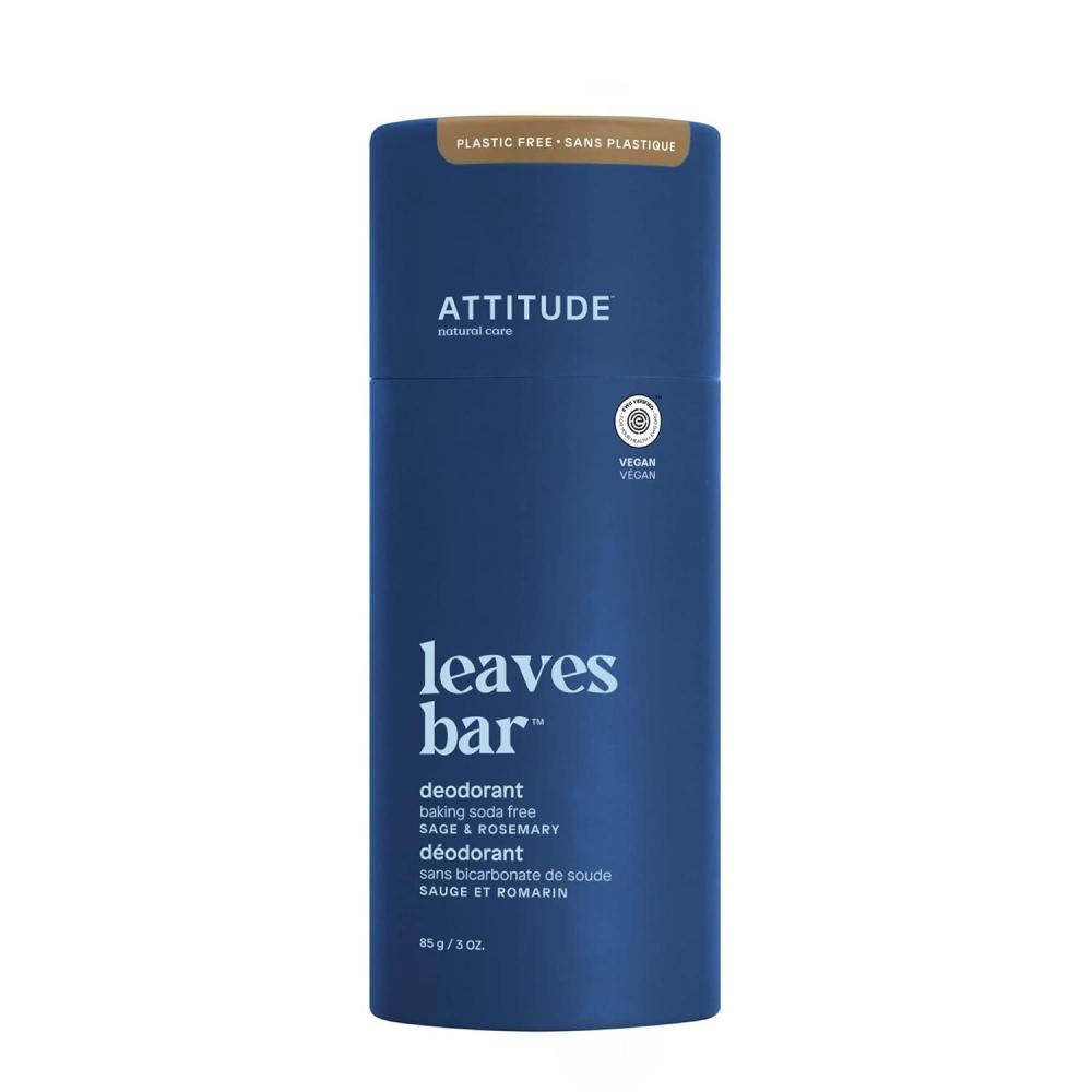image:imageATTITUDE Natural Deodorant Aluminumfree Odor Control amp Long Lasting Nourishing Ingredients Castor and Jojoba Oils Baking Sodafree EWG Verified For Men and Women Sea Salt 3 OzSage Rosemary