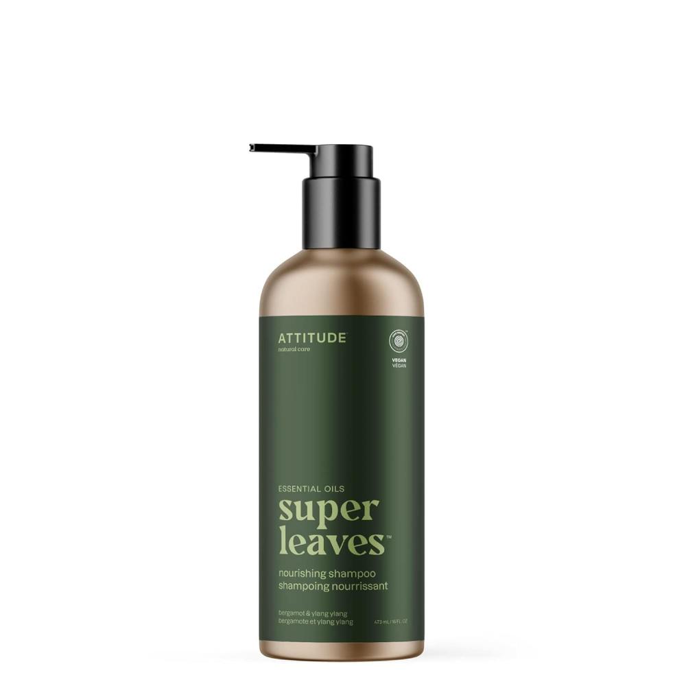 image:imageATTITUDE Nourishing Shampoo Refill Bergamot amp Ylang Ylang EWG Verified with Essential Oils Vegan amp PlantBased Moisturizing Hair Care for Dry Hair 676 Fl OzBergamot  Ylang Ylang