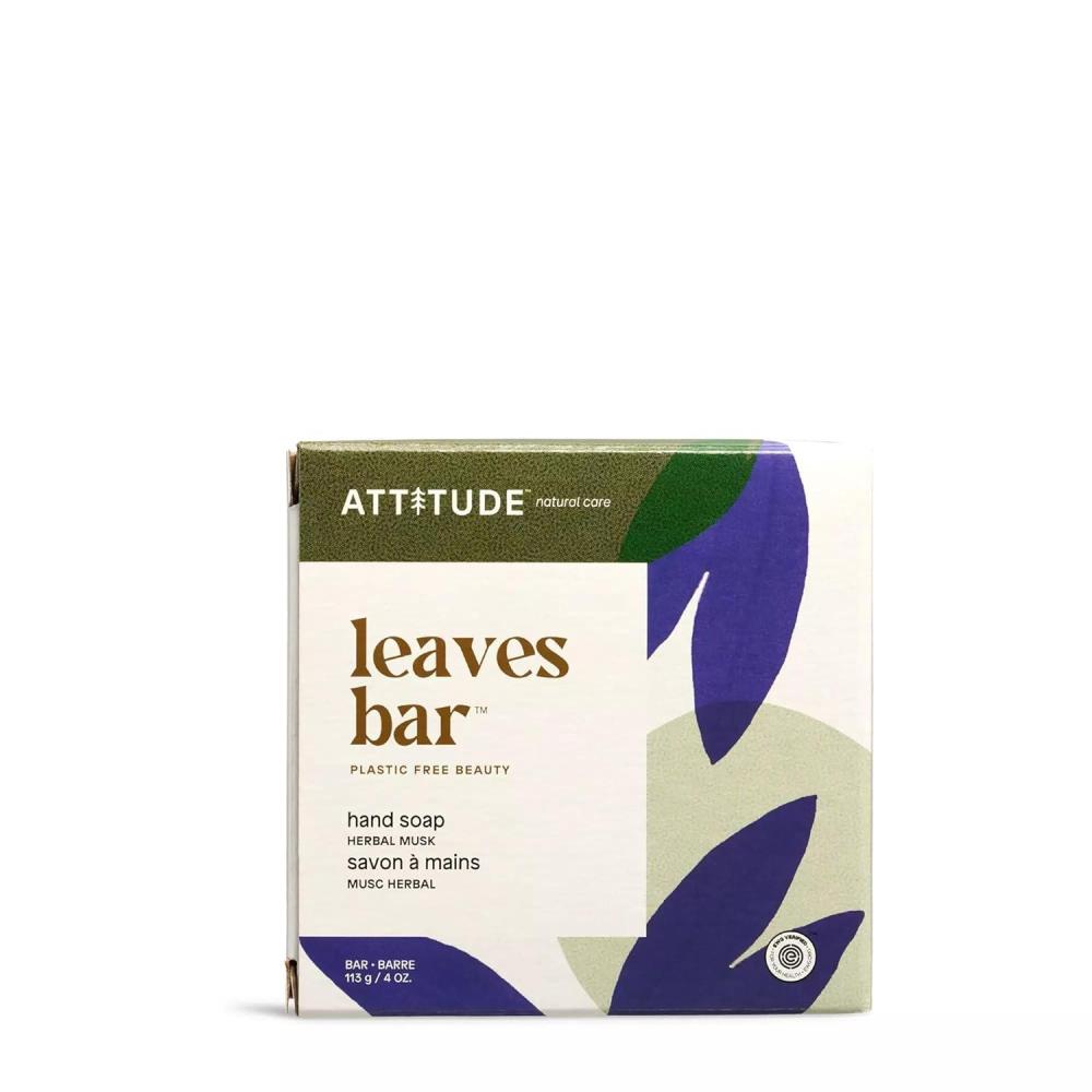 image:imageATTITUDE Soap Bar Natural Origin Nourishing Cleanser for Hands and Body Repairs and Soothes Dry skin Avocado Oil amp Shea Butter EWG Verified amp Vegan Orange Cardamom 4 OzHerbal Musk