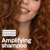 ATTITUDE Amplifying Shampoo for Curly Hair with Coconut Oil, EWG Verified, Vegan and Naturally Derived Ingredients, 2a, 2b, 2c Curl Type, Gives body to Curls, 16 Fl Oz(Curl Amplifying)