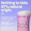ATTITUDE Amplifying Shampoo for Curly Hair with Coconut Oil, EWG Verified, Vegan and Naturally Derived Ingredients, 2a, 2b, 2c Curl Type, Gives body to Curls, 16 Fl Oz(Curl Amplifying)