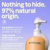 ATTITUDE Moisture Rich Hair Shampoo, EWG Verified, For Dry and Damaged Hair, Naturally Derived Ingredients, Vegan and Plant Based, Quinoa and Jojoba, Bulk Refill, 67.6 Fl Oz(Volume & Shine)