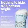 ATTITUDE Moisture Rich Hair Shampoo, EWG Verified, For Dry and Damaged Hair, Naturally Derived Ingredients, Vegan and Plant Based, Quinoa and Jojoba, Bulk Refill, 67.6 Fl Oz(Orange Blossom)