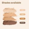 ATTITUDE Oceanly Light Coverage Face Tinted Oil Stick, EWG Verified, Titanium Dioxide-Free, Vegan & Cruelty-Free Tinted Moisturizer, Plastic-Free, Nude, 0.42 Ounces(Caramel)