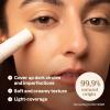 ATTITUDE Oceanly Light Coverage Under Eye Concealer Stick, Titanium Dioxide-Free, EWG Verified, Plastic-Free, Vegan & Cruelty-free Makeup, Cream, 0.2 Ounces(Dune)