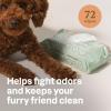 ATTITUDE Pet Grooming Wipes, Plant and Mineral-Based Ingredients, Vegan and Cruelty-Free Biodegradable Products, Unscented, 72 count (Pack of 6)(72 Count (Pack of 6))