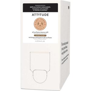 ATTITUDE All Surface Cleaner for Pets, Plant and Mineral-Based Ingredients, Vegan and Cruelty-free, Lavender, 16 Fl Oz(67.62 Fl Oz (Pack of 1))