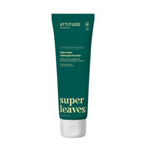 ATTITUDE Body Cream, EWG Verified Moisturizer, Vegan Moisturizing Products For Dry Skin, Dermatologically Tested, White Tea Leaves, 8 Fl Oz(Lemon Leaves)