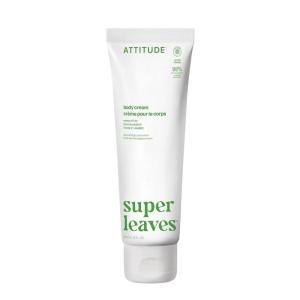 ATTITUDE Body Cream, EWG Verified Moisturizer, Vegan Moisturizing Products For Dry Skin, Dermatologically Tested, White Tea Leaves, 8 Fl Oz(Pear & Amber)