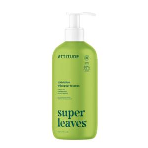 ATTITUDE Body Lotion, EWG Verified, Vegan & Cruelty-Free, Hydrating Moisturizer for Dry Skin, Non-Greasy Skin Care, Earl Grey & Fresh Cucumber Scent, 16 Fl Oz(Pear & Amber)