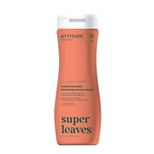 ATTITUDE Clarifying Hair Shampoo, EWG Verified, Restores Shine, Naturally Derived Ingredients, Vegan and Plant Based, Lemon Leaves and White Tea, 16 Fl Oz(Colorlast)