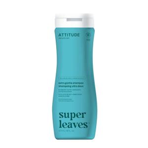 ATTITUDE Clarifying Hair Shampoo, EWG Verified, Restores Shine, Naturally Derived Ingredients, Vegan and Plant Based, Lemon Leaves and White Tea, 16 Fl Oz(Extra Gentle)