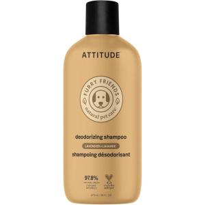 ATTITUDE Itch Soothing Shampoo for Cat & Dog, Vegan and Cruelty-Free, Lavender, 16 Fl Oz(Lavender – Deodorizing)