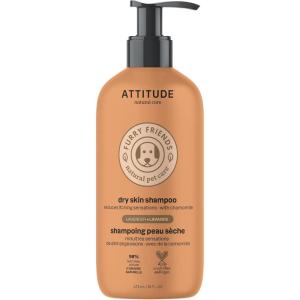 ATTITUDE Itch Soothing Shampoo for Cat & Dog, Vegan and Cruelty-Free, Lavender, 16 Fl Oz(Lavender – Itch Soothing)