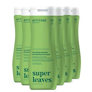 ATTITUDE Moisture Rich Hair Shampoo, EWG Verified, For Dry and Damaged Hair, Naturally Derived Ingredients, Vegan and Plant Based, Quinoa and Jojoba, Bulk Refill, 67.6 Fl Oz(Nourishing)