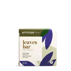 ATTITUDE Soap Bar, Natural Origin, Nourishing Cleanser for Hands and Body, Repairs and Soothes Dry skin, Avocado Oil & Shea Butter, EWG Verified & Vegan, Orange Cardamom, 4 Oz(Herbal Musk)