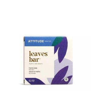ATTITUDE Soap Bar, Natural Origin, Nourishing Cleanser for Hands and Body, Repairs and Soothes Dry skin, Avocado Oil & Shea Butter, EWG Verified & Vegan, Orange Cardamom, 4 Oz(Sea Salt)