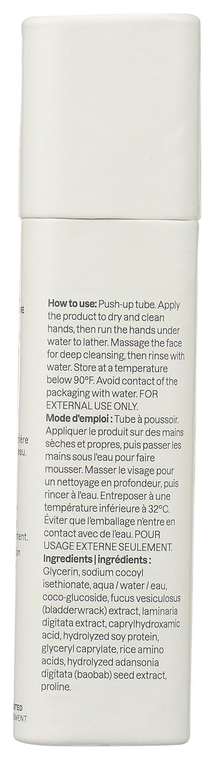image:imageATTITUDE Oceanly Face Cleanser Stick EWG Verified Plasticfree Plant and MineralBased Ingredients Vegan and Crueltyfree Beauty Products PHYTO CLEANSE Unscented 03 OunceUnscented