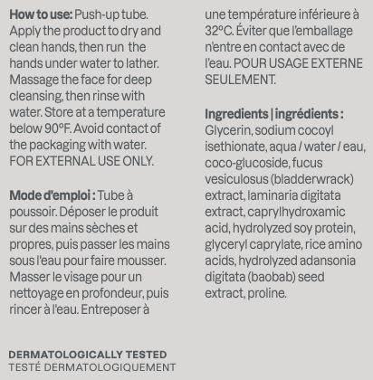 image:imageATTITUDE Oceanly Face Cleanser Stick EWG Verified Plasticfree Plant and MineralBased Ingredients Vegan and Crueltyfree Beauty Products PHYTO CLEANSE Unscented 03 OunceUnscented