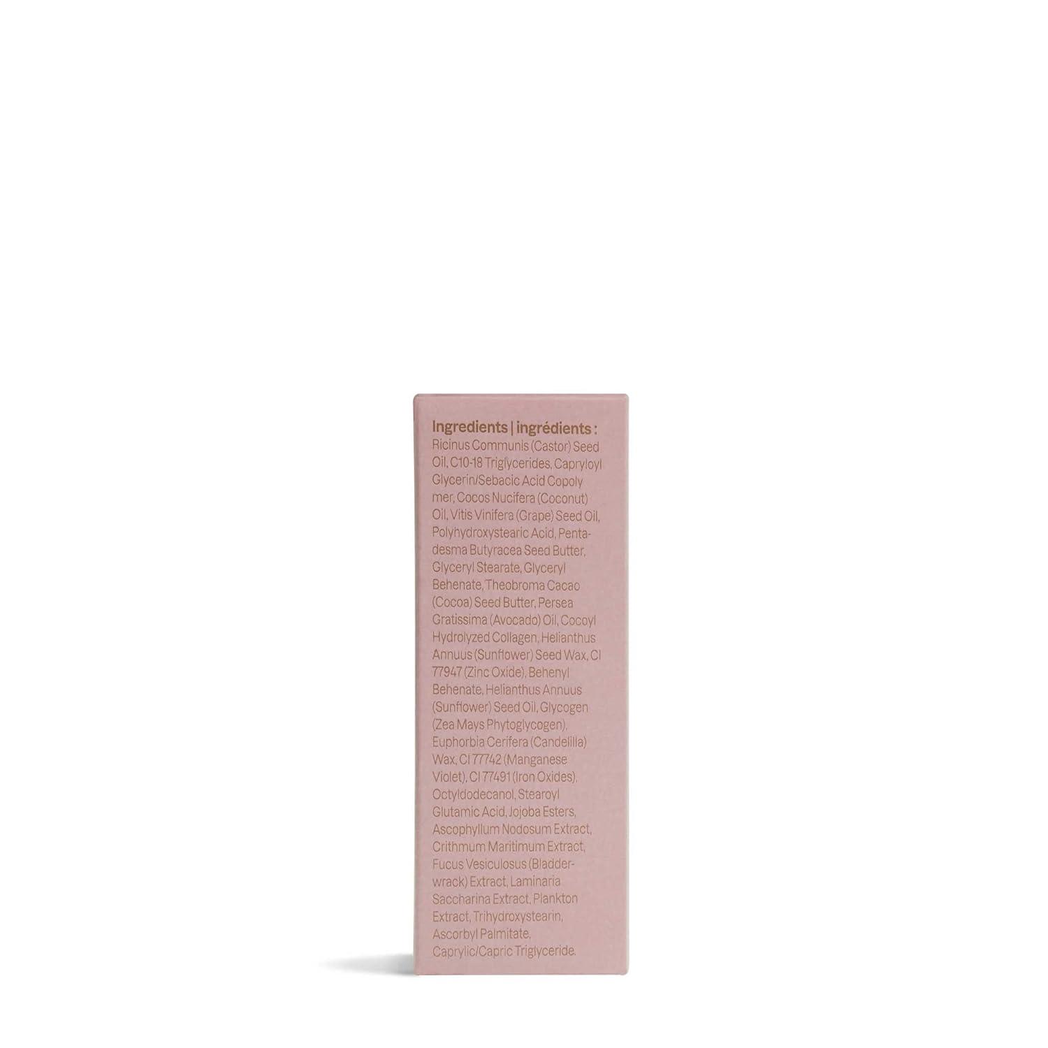 image:imageATTITUDE Oceanly Sheer Lip Gloss Stick EWG Verified Titanium DioxideFree Vegan Makeup amp Beauty CrueltyFree PlasticFree Happy Berry 012 OuncesSilky Pink