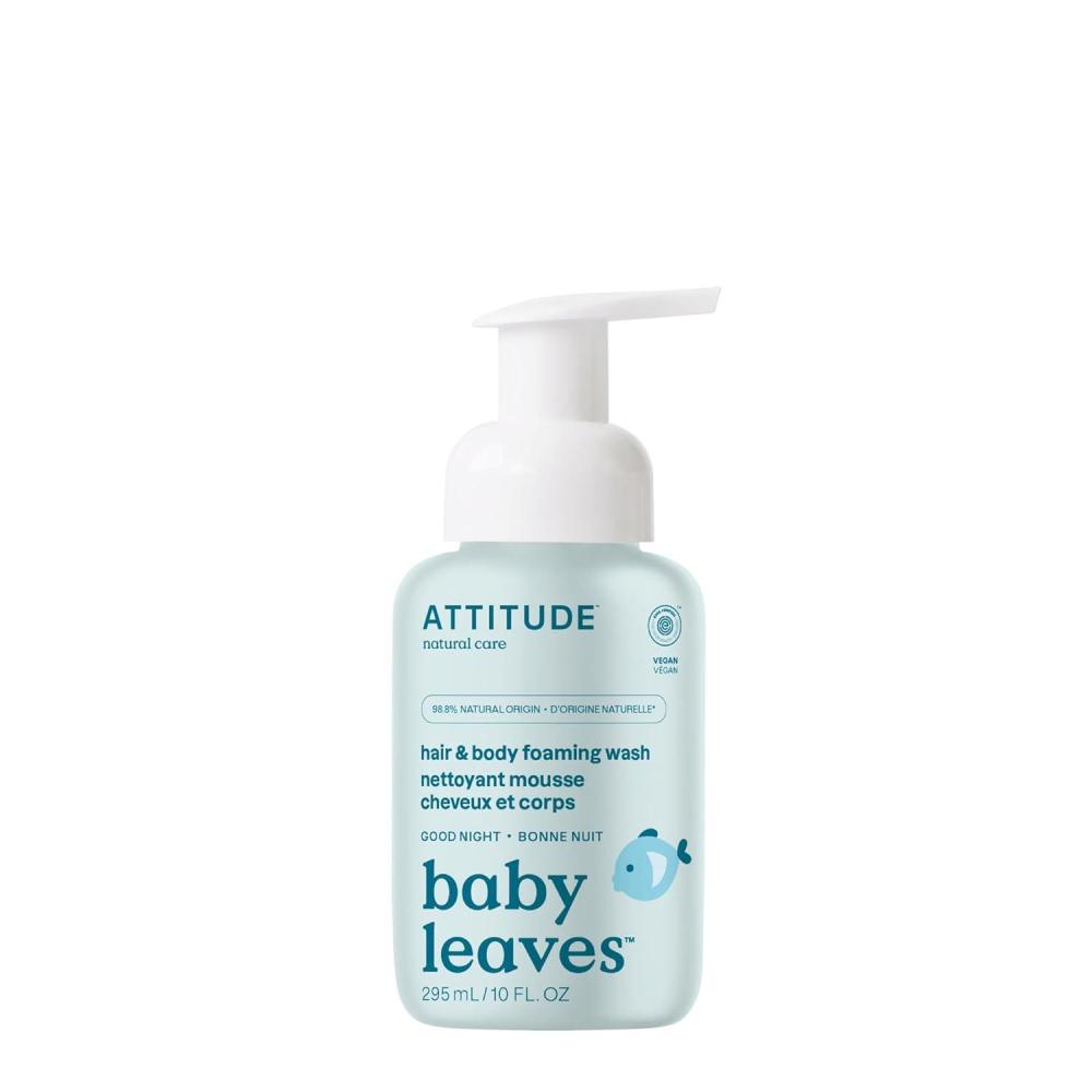 image:imageATTITUDE 2in1 Hair and Body Foaming Baby Wash EWG Verified Shampoo Soap Dermatologically Tested Made with Naturally Derived Ingredients Vegan Orange and Pomegranate 10 Fl OzGood Night