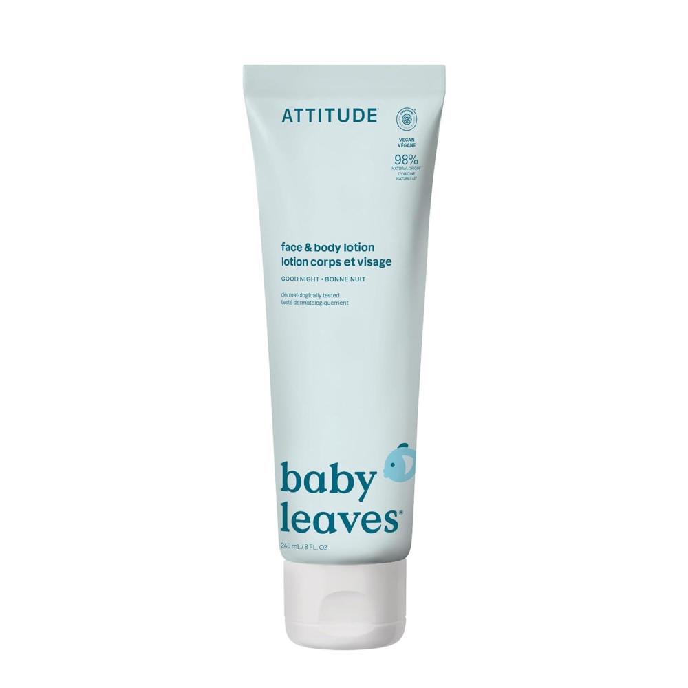 image:imageATTITUDE Baby Lotion EWG Verified Moisturizer Dermatologically Tested Moisturizing Cream Vegan and CrueltyFree Unscented 16 Fl OzGood Night