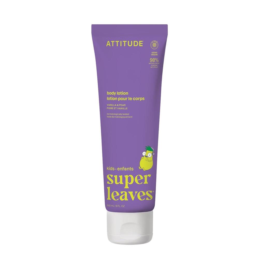 image:imageATTITUDE Body Lotion for Kids EWG Verifed Moisturizer Dermatologically Tested Plant and Mineral Based Cream Vegan Mango 16 Fl OzVanilla  Pear