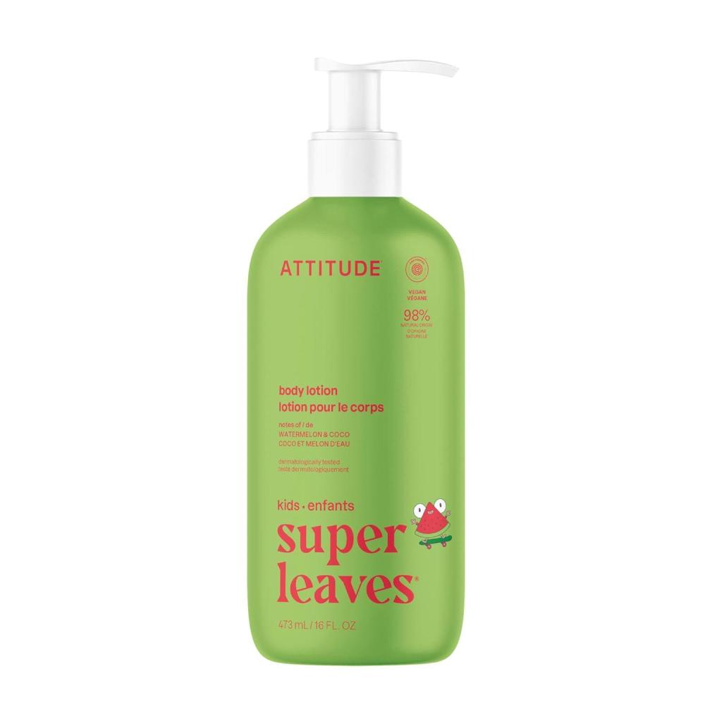 image:imageATTITUDE Body Lotion for Kids EWG Verifed Moisturizer Dermatologically Tested Plant and Mineral Based Cream Vegan Mango 16 Fl OzWatermelon  Coco