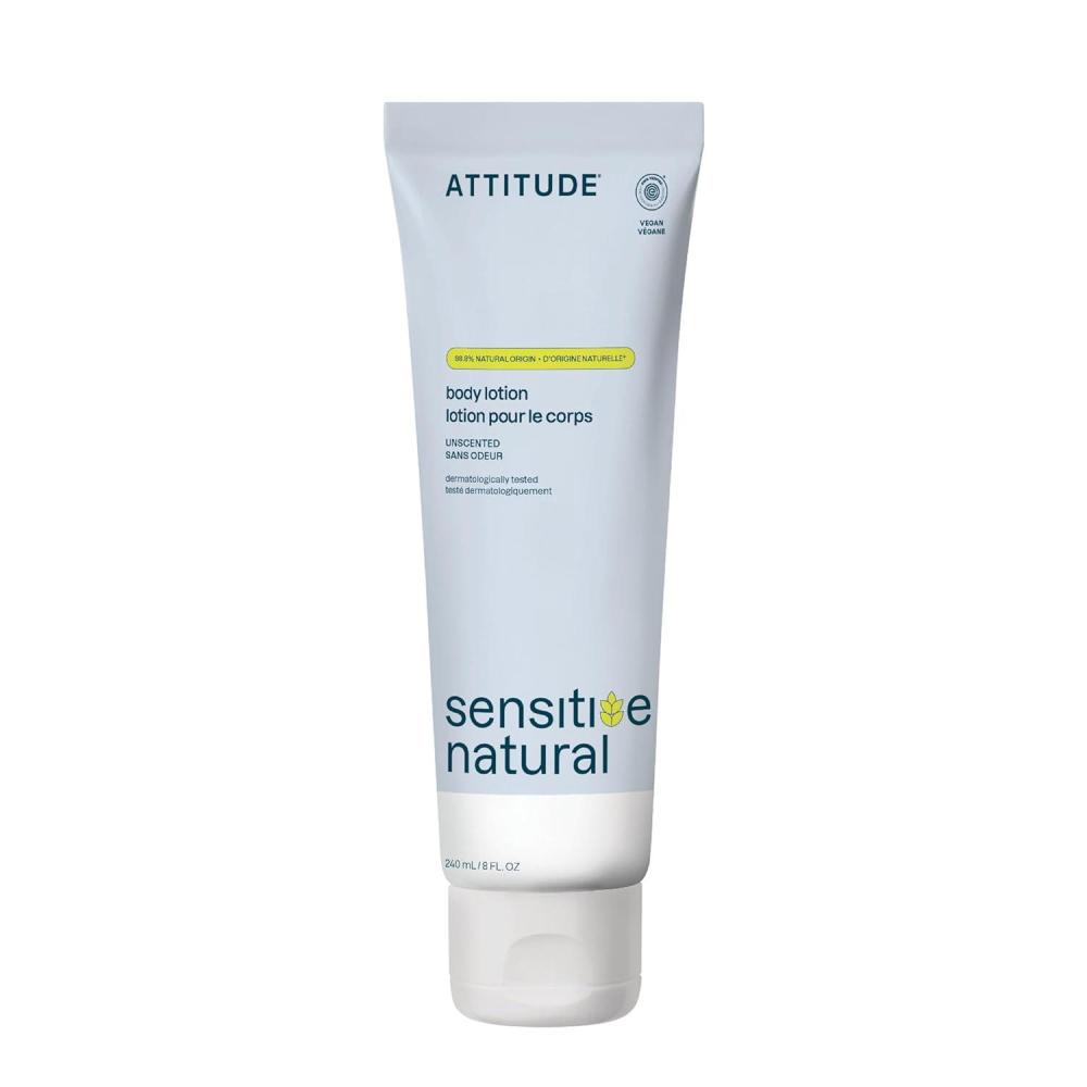 image:imageATTITUDE Body Lotion for Sensitive Skin with Oat EWG Verified Dermatologically Tested Vegan Extra Gentle Unscented 16 Fl OzUnscented