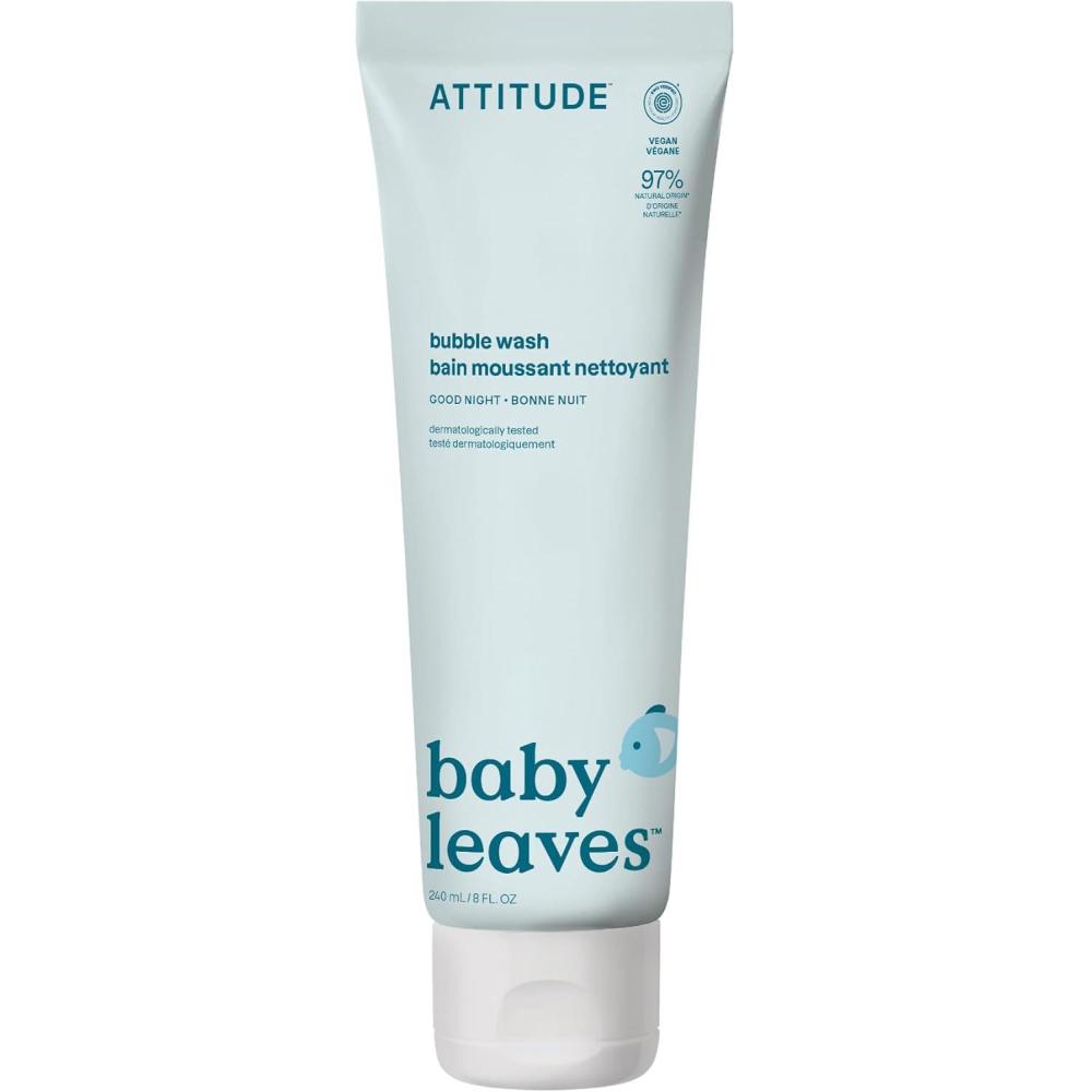 image:imageATTITUDE Bubble Body Wash for Baby EWG Verified Dermatologically Tested Plant and MineralBased Vegan Good Night 16 Fl OzGood Night