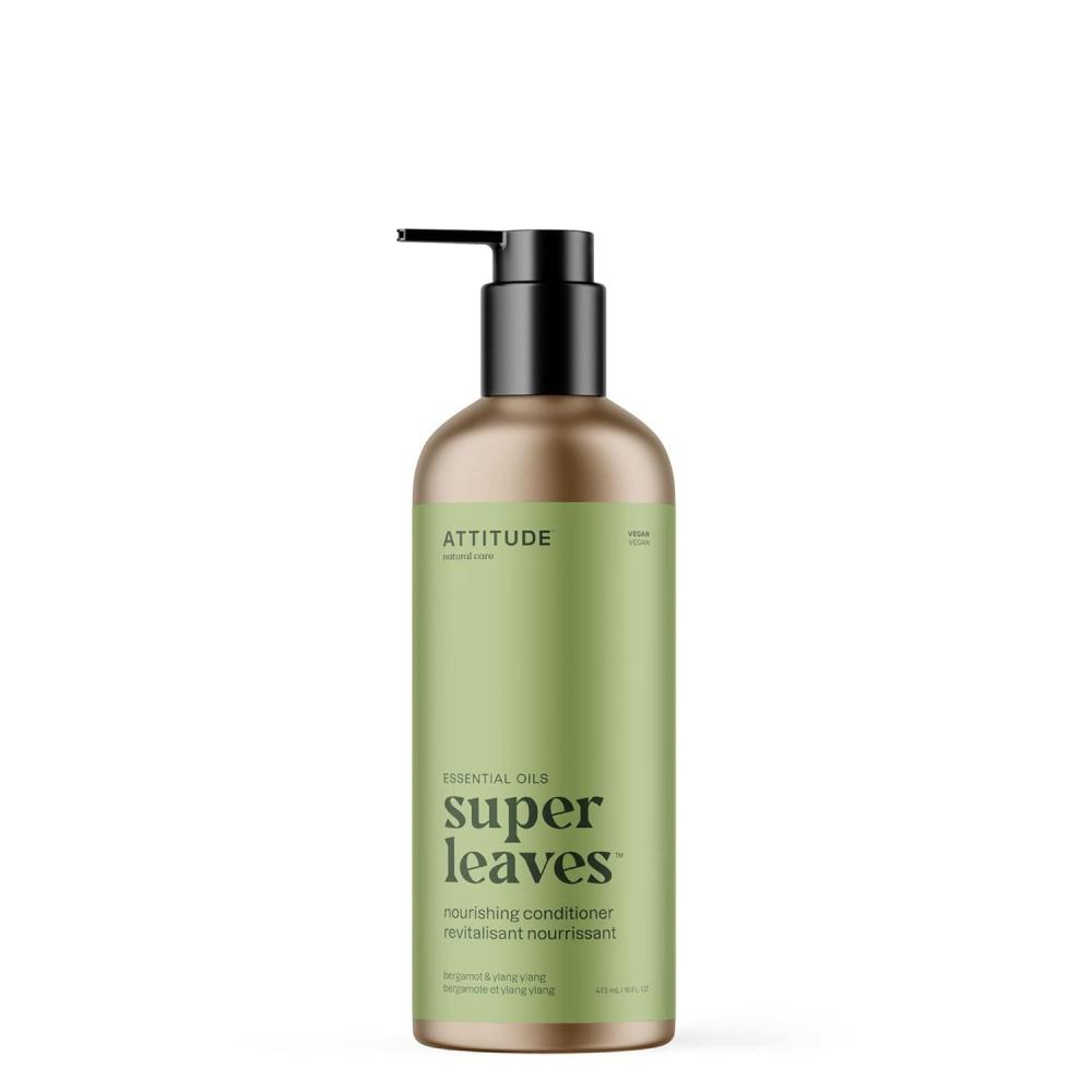 image:imageATTITUDE Conditioner with Essential Oils Vegan amp PlantBased Aluminum Bottle 16 Fl OzBergamot and YlangYlang