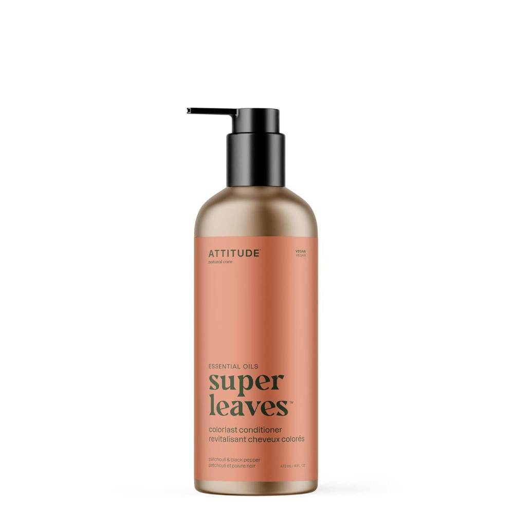 image:imageATTITUDE Conditioner with Essential Oils Vegan amp PlantBased Aluminum Bottle 16 Fl OzPatchouli Black Pepper